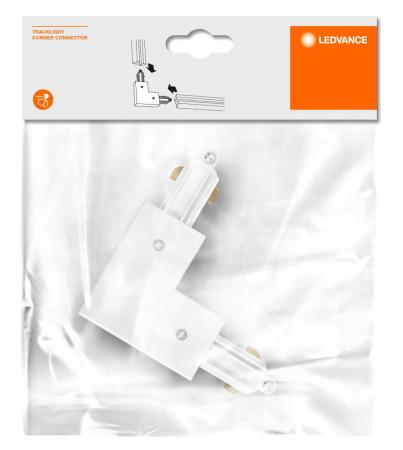 Ledvance 1-Phasen Schienensystem Tracklight Corner Connector Weiß